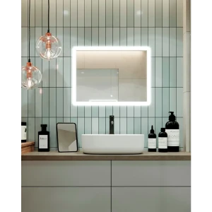 Зеркало для ванной Omega Glass Тип 1 SD93 с подсветкой 60x90 см прямоугольное