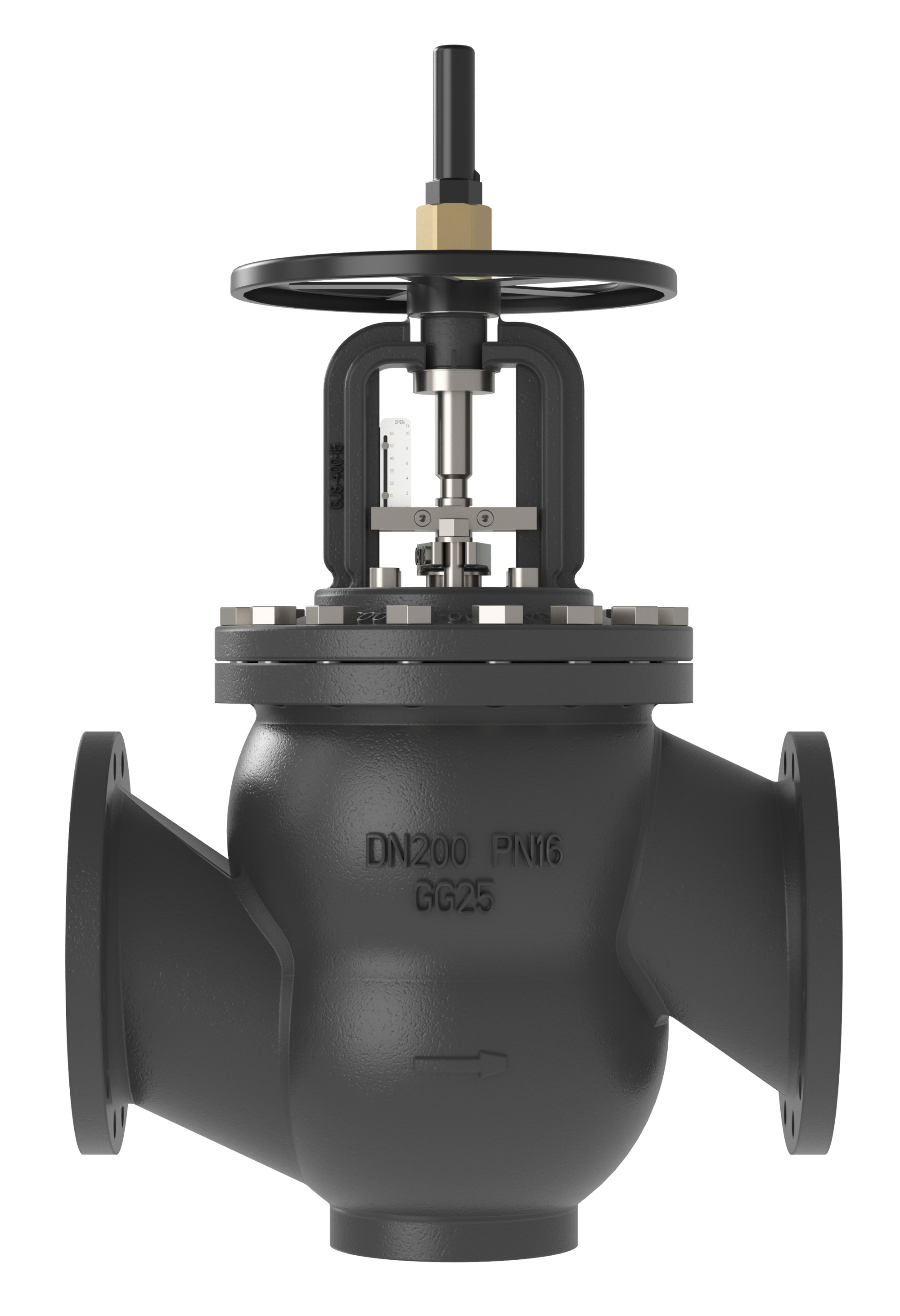 Danfoss Ручной балансировочный клапан MNF с фланцевым присоединением MNF клапан балансир DN 150 PN 25 003Z1175  - Вид №42