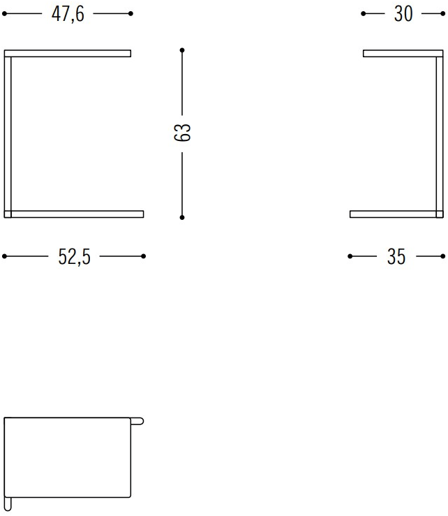 COR Прямоугольный журнальный столик для гостиной sun-id-1365416 - Вид №1