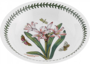 10579263 Portmeirion Тарелка для пасты Portmeirion Ботанический сад.Белладонна 20см, фарфор Фарфор