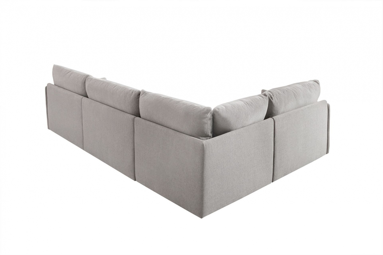 Диван-кровать Smart угловой светло-серый SITS ДИЗАЙНЕРСКИЕ, SMART 192340 Серый  - Вид №16