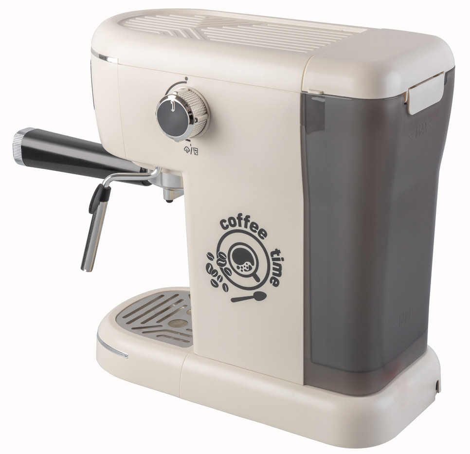 9091969 Кофеварка рожковая Endever Costa-1096 бежевый STDN-0121897 - Вид №2