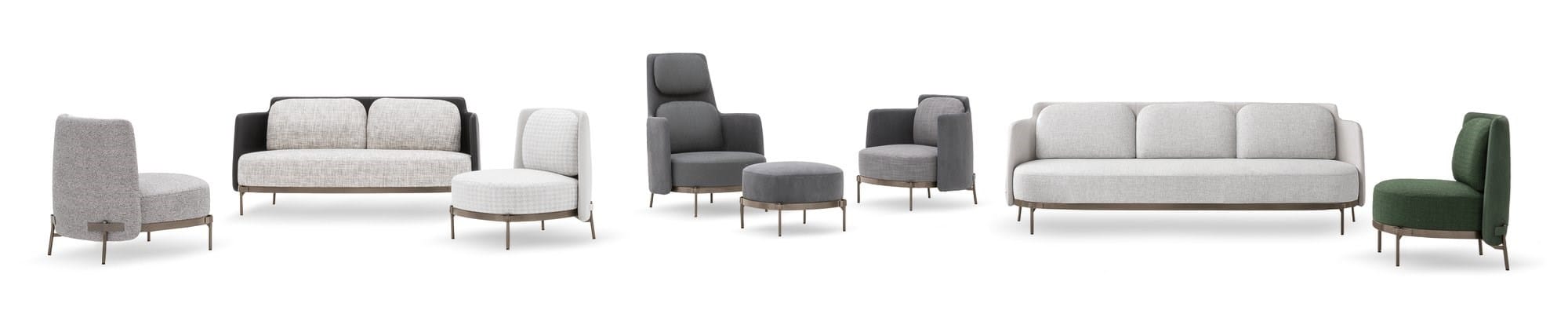 Ткань диван Minotti Лента ARCH-00066475 - Вид №7