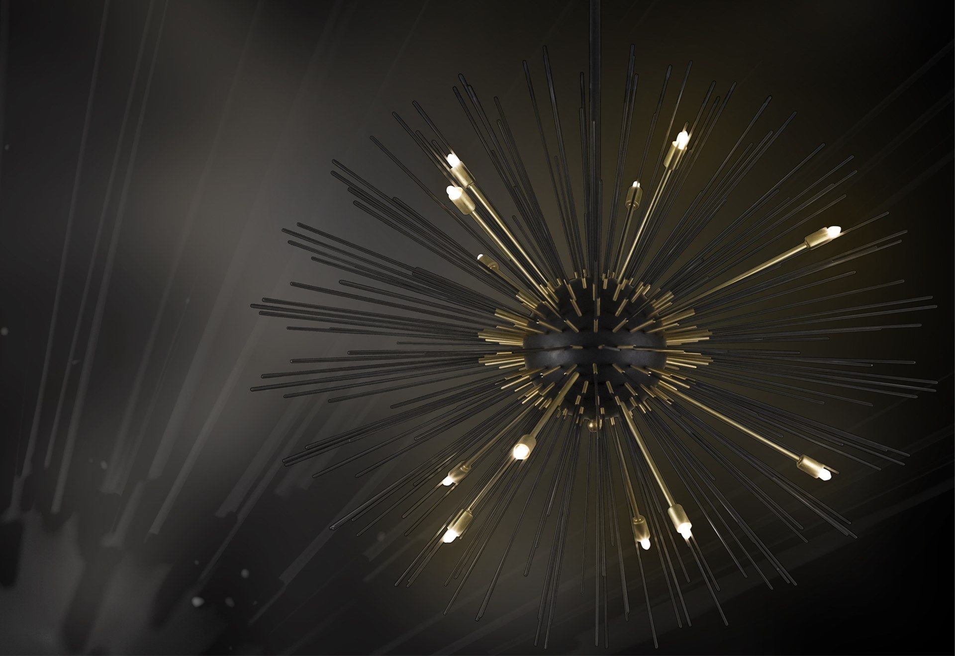 Металлический потолочный светильник Abrissi Metropolis ARCH-00001046