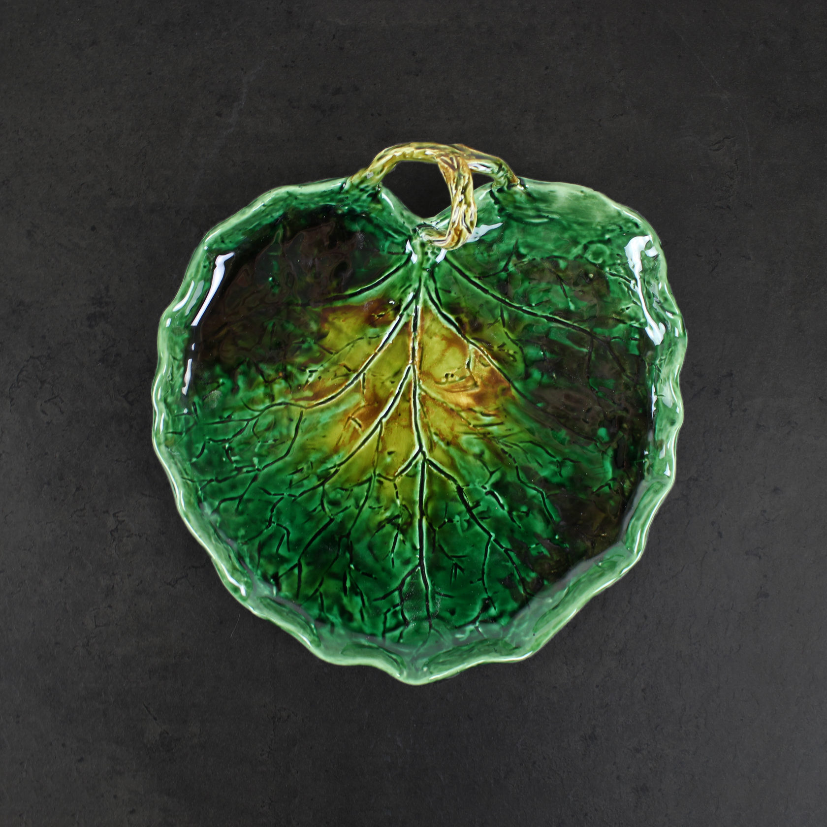 Блюдо дополнительное Зелено-оранжевый PROVANSFAIENCE sun-id-994488 - Вид №6