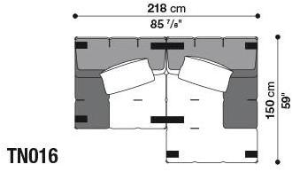 B&B Italia Модульный тканевый диван Tufty-too sun-id-1436231 - Вид №37