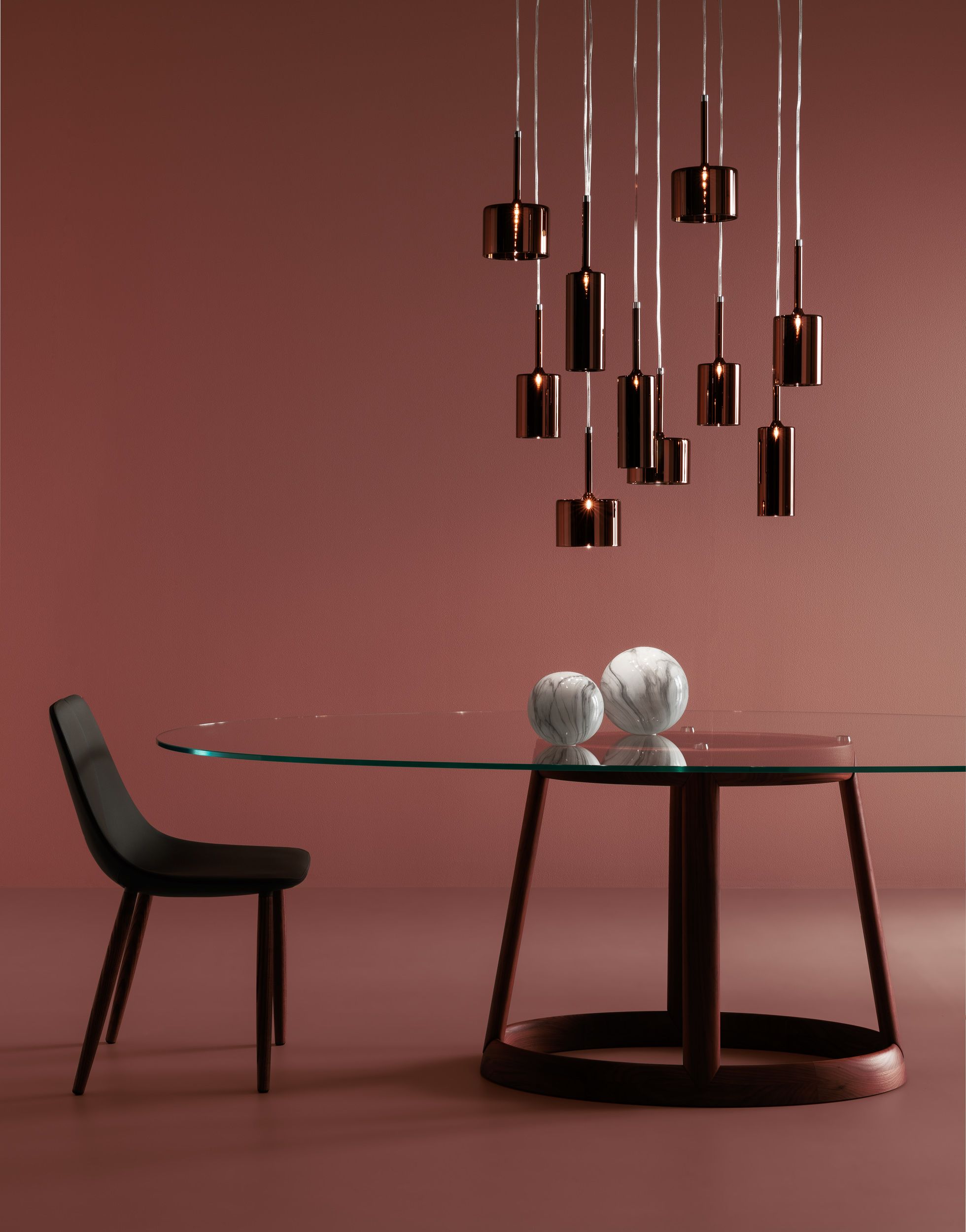 Стеклянный подвесной светильник AXOLIGHT Spillray ARCH-00105922 - Вид №1