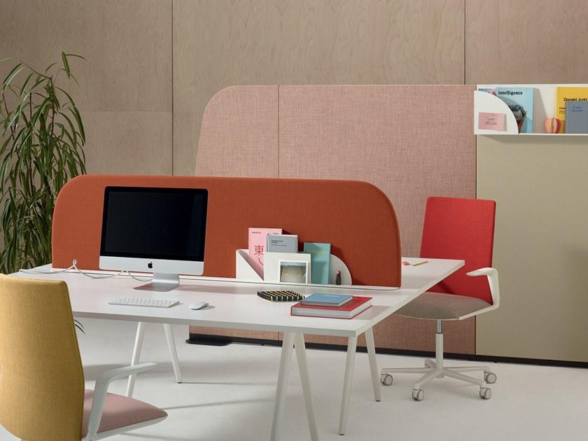 arper Мобильная звукопоглощающая перегородка рабочего стола из ткани Paravan mood sun-id-1494146 - Вид №2