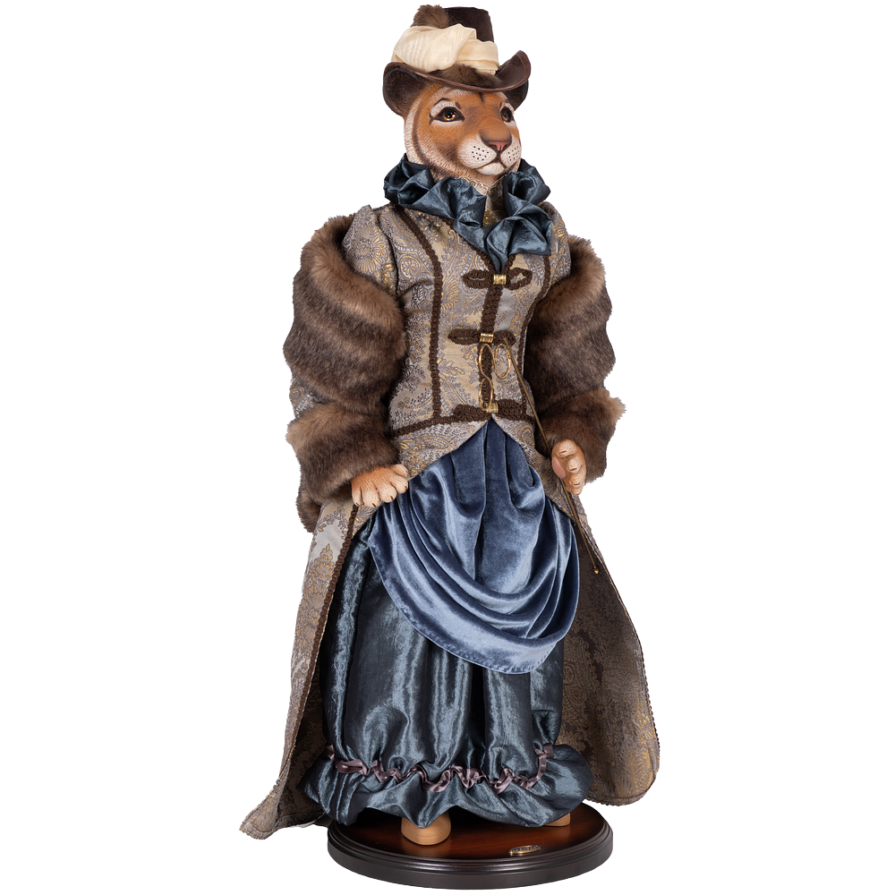 76132 Коллекционная кукла Тигрица Мадам Клико BOGACHO 4627196597525 - Вид №8