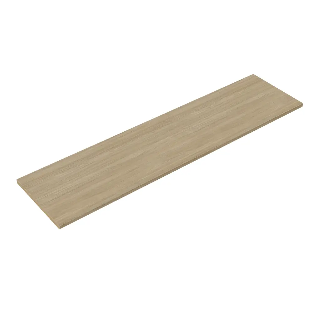 Столешница KONSENSA Ирбит 60x240x3.8 см ДСП цвет коричневый 89452054 STLM-2072244 ДСП Прямой угол - Вид №2