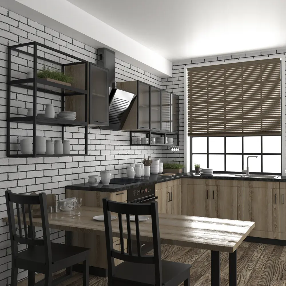 Полка-каркас для кухни 22х35х60 см, алюминий/стекло 82044510 STLM-2185197 DELINIA  - Вид №4