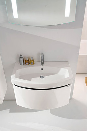 LINE1 Комплект мебели cm 80+35+35 Berloni Bagno 43221 - Вид №2