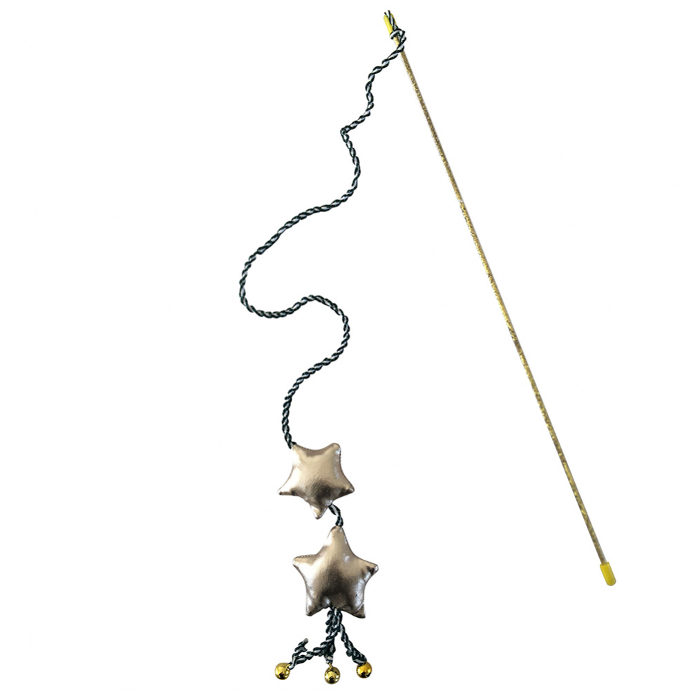 ПР0058585 Игрушка для кошек Berry Frost Дразнилка Звезды с колокольчиками CHOMPER 