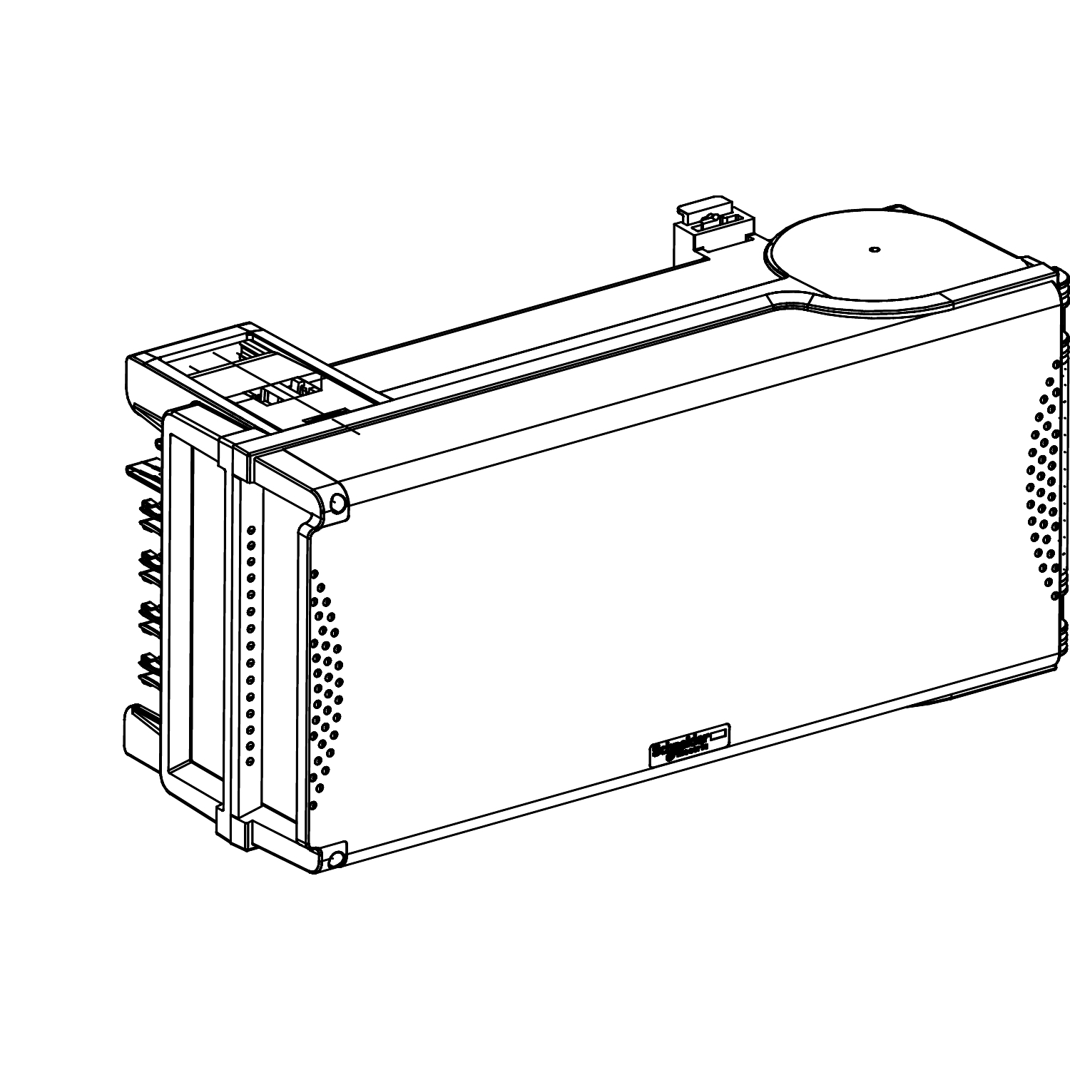 KSB80SG4 Отводной блок 80А для предохранителя BS88A1 3L + N + PE Schneider Electric Canalis 