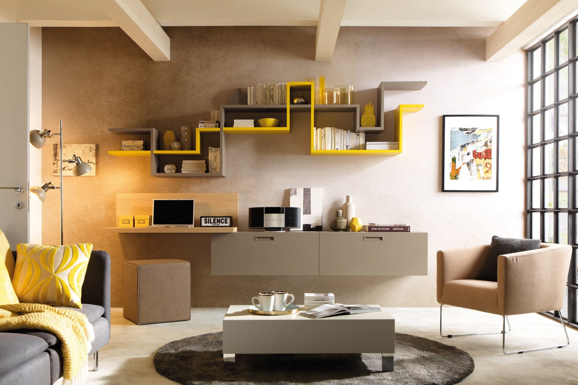 Оборудованная стена, установленная в Вязе Moretti Compact LV113 ARCH-00042265 - Вид №1