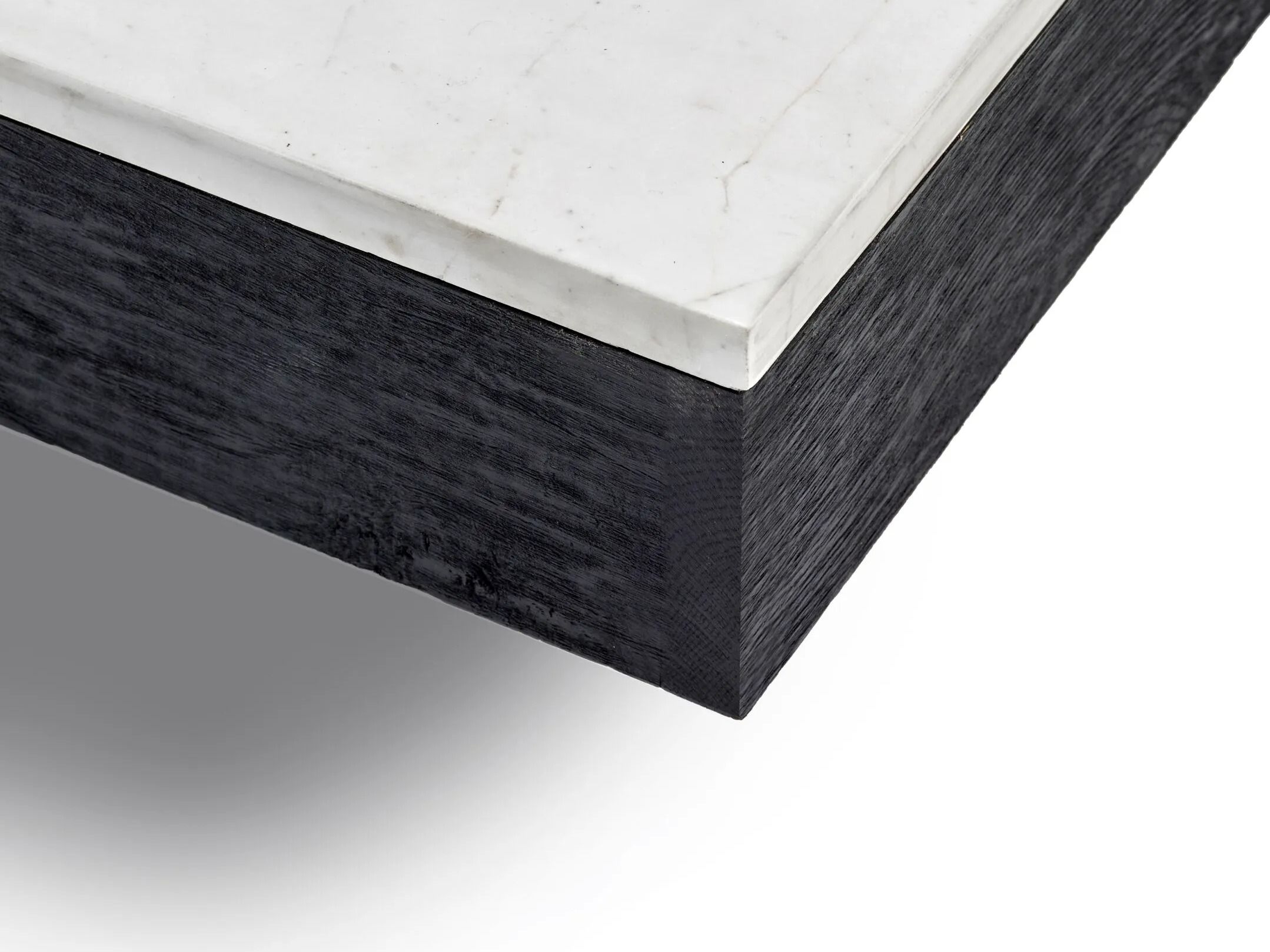 Низкий прямоугольный журнальный столик из дуба и мрамора Serax Rudolph ARCH-00024521 - Вид №9