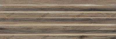 Zen Плитка настенная полоски коричневый 60030 20х60 Laparet 