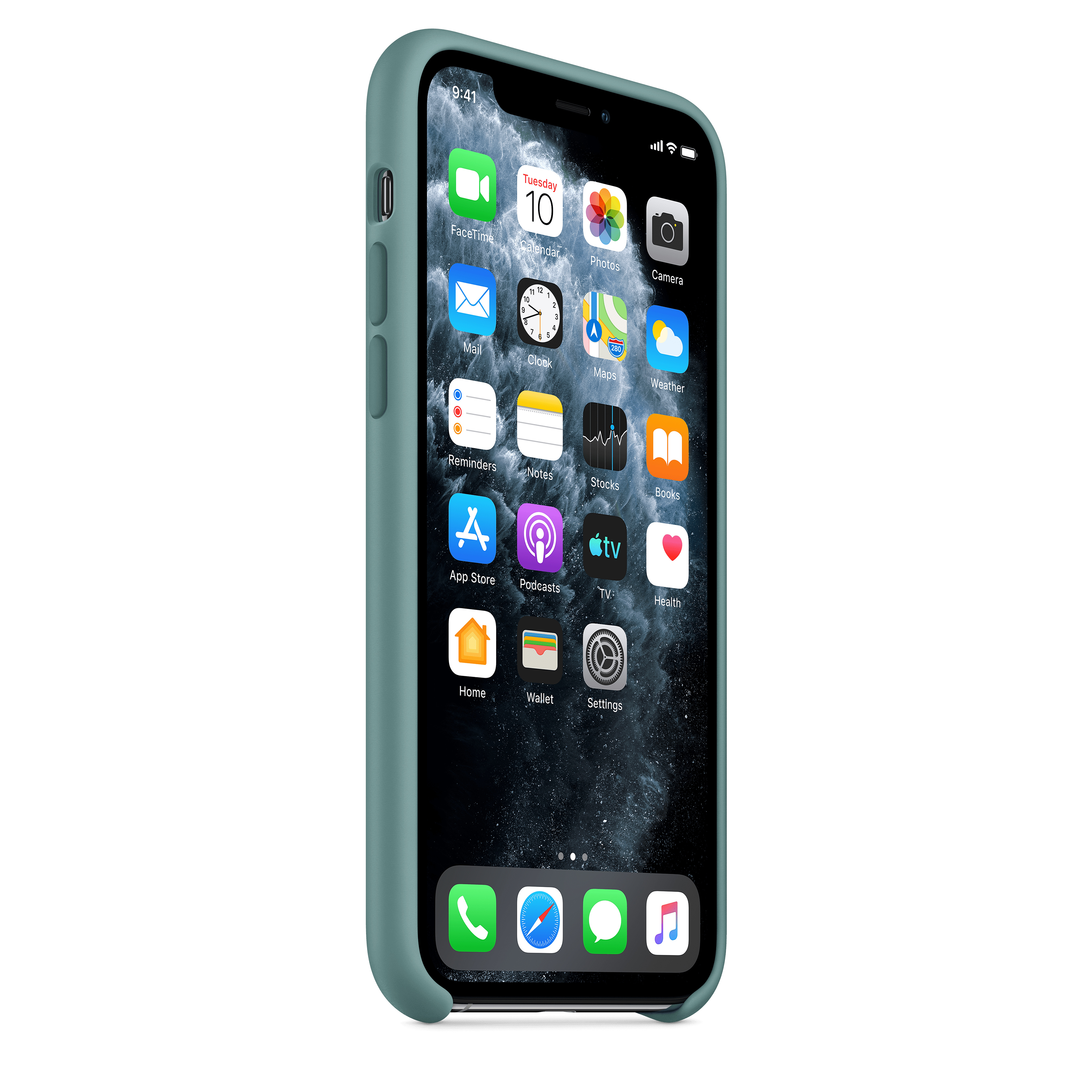 MY1C2ZM/A Iphone 11 pro silicone case - cactus Apple Santreyd  - Вид №4