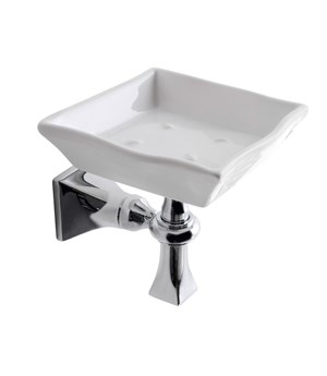 4012 Scarabeoceramica Настенная мыльница Butterfly Santreyd