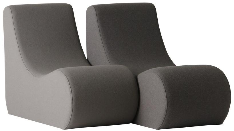 Verpan Кресло с мягкой обивкой Welle sun-id-1384345 - Вид №1