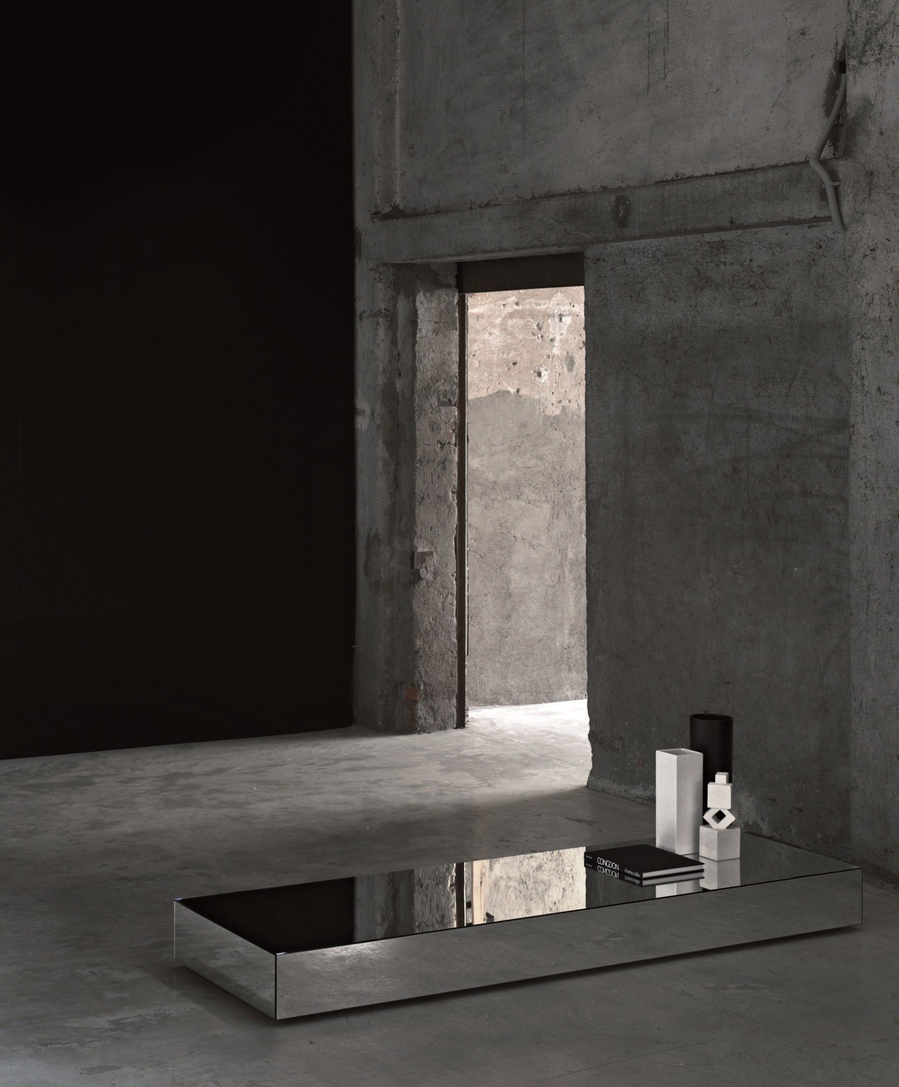 Прямоугольный журнальный столик с низким Кристаллом Glas Italia I Massi ARCH-00064913 - Вид №2