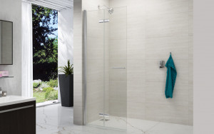 Душевая перегородка M86104H Merlyn 8 Series Хромированный