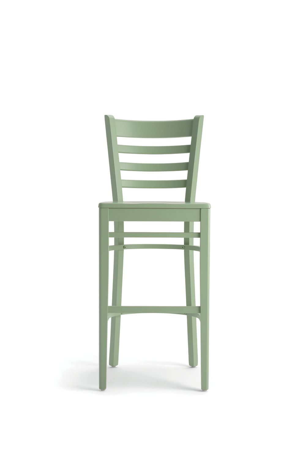 Высокий стул из бука со спинкой Palma Америка ARCH-00064447 - Вид №6