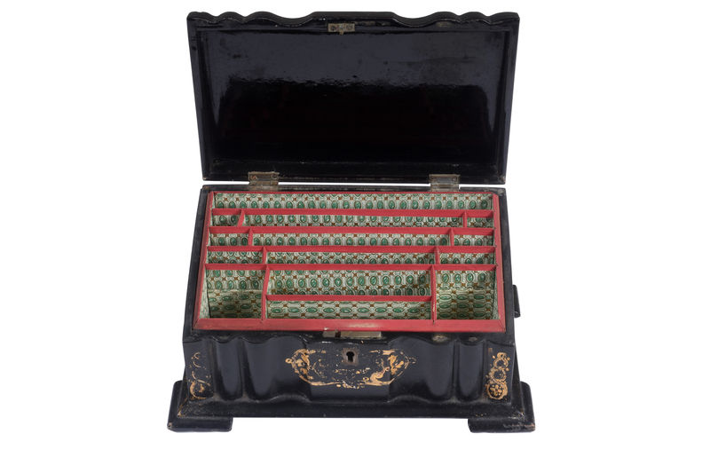 SOR27574 Коробка для канцелярских принадлежностей из папье-маше ijlbrown  - Вид №3