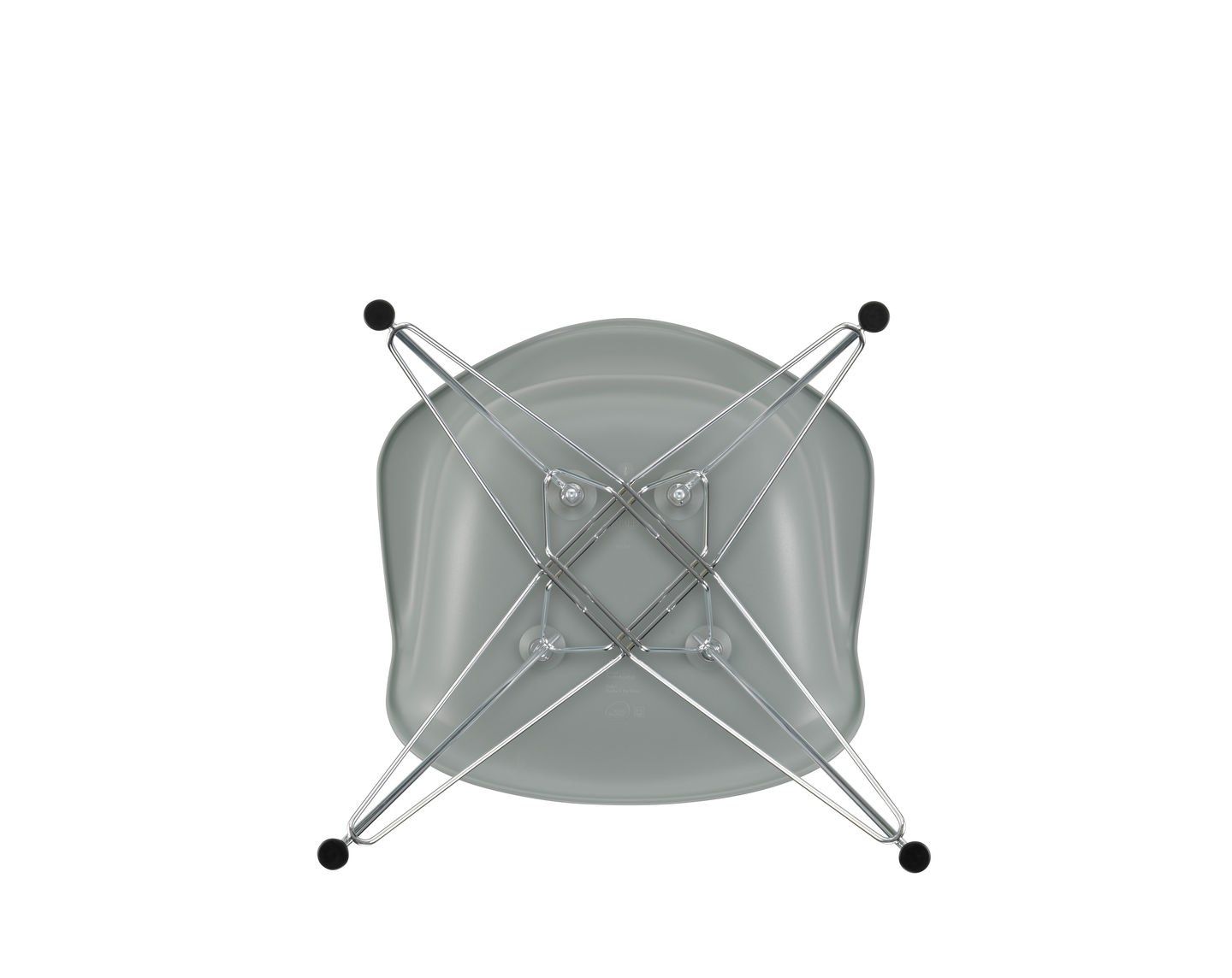 Полипропиленовый стул с подлокотниками VITRA Eames Plastic Chair ARCH-00122846 - Вид №46