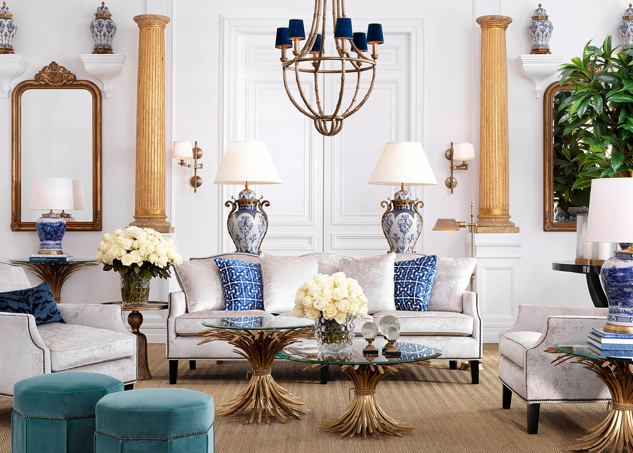 Зеркало прямоугольное настенное бронза Boulogne Guilded от Eichholtz EICHHOLTZ ДИЗАЙНЕРСКИЕ, EICHHOLTZ 062690 Бронза  - Вид №2