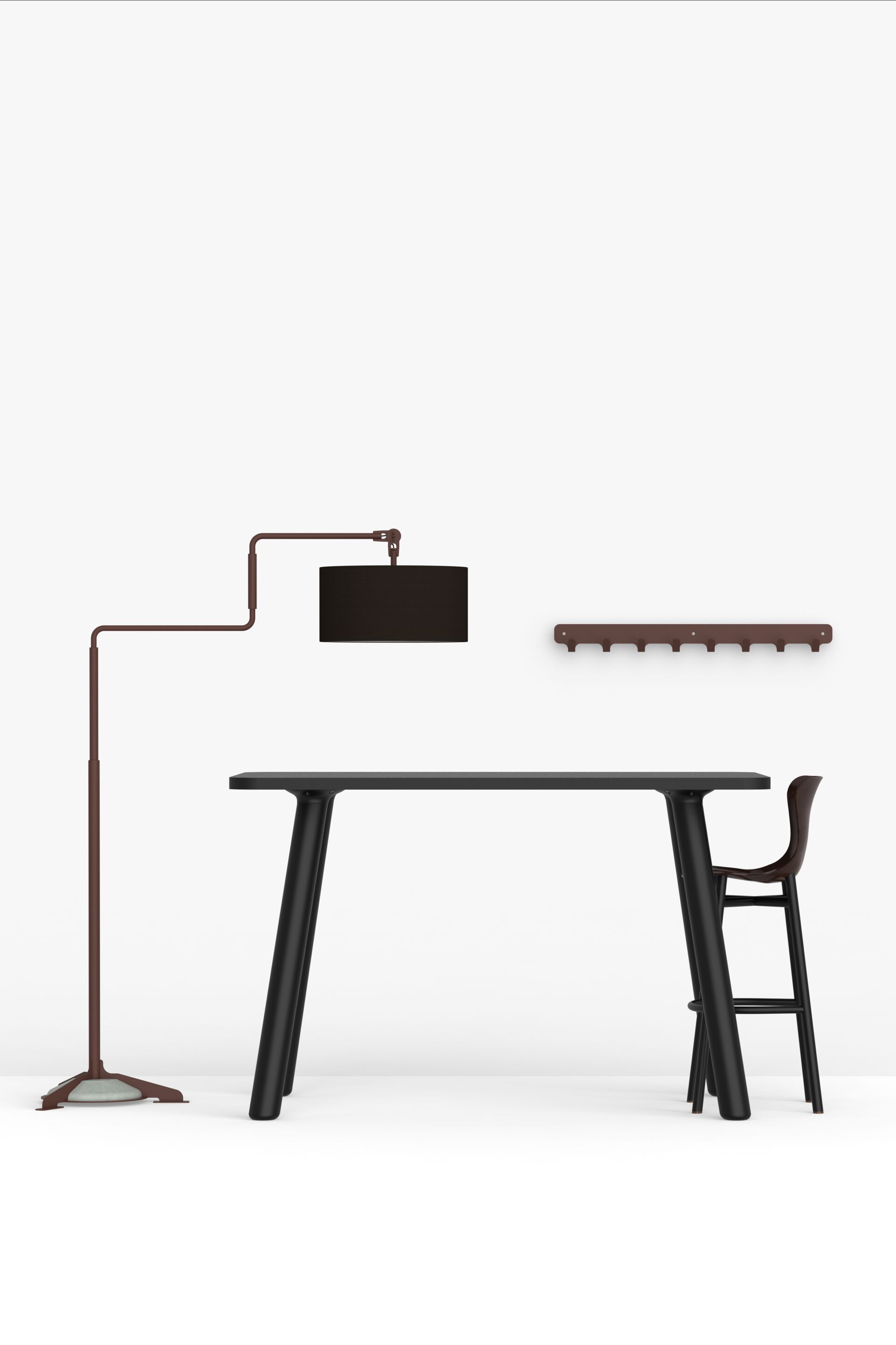 Высокий прямоугольный стол из композитного материала и алюминия FUNCTIONALS MONOLITE ARCH-00086118 - Вид №12