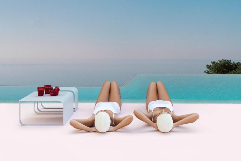 Diabla Квадратный алюминиевый садовый столик Arumi sun-id-1516637 - Вид №8