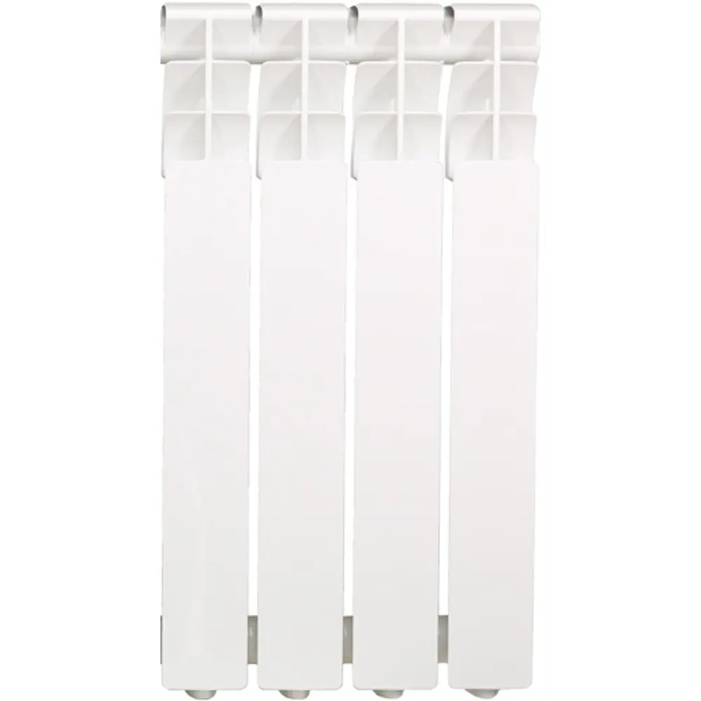 Алюминиевый радиатор Monlan B500/80 на 4 секции для эффективного обогрева 86277585 STLM-0939572