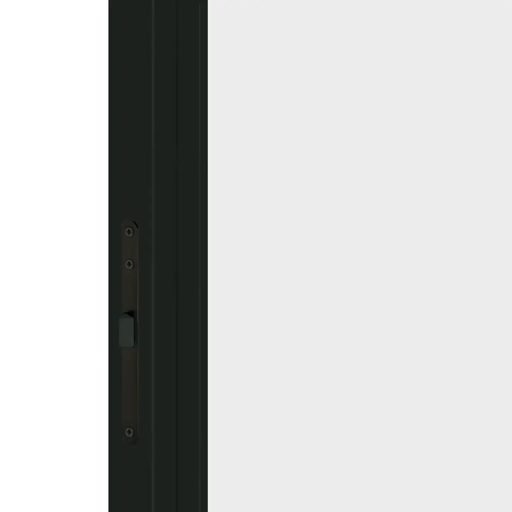 Дверь межкомнатная глухая Invisible Opt 80x200 см левая алюминий цвет белый с черной кромкой 89439074 STLM-2015107 VELLDORIS  - Вид №4