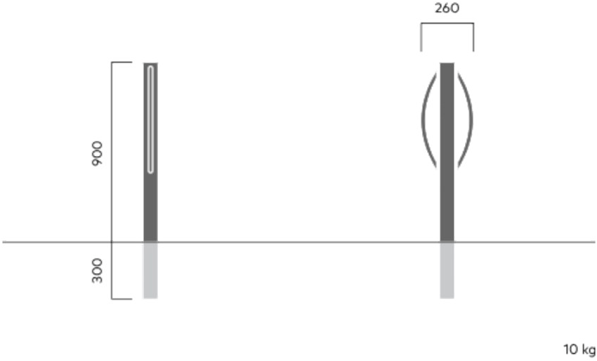 VESTRE Крепление для велосипедов из стали с порошковым покрытием Urban sun-id-1411501 - Вид №9