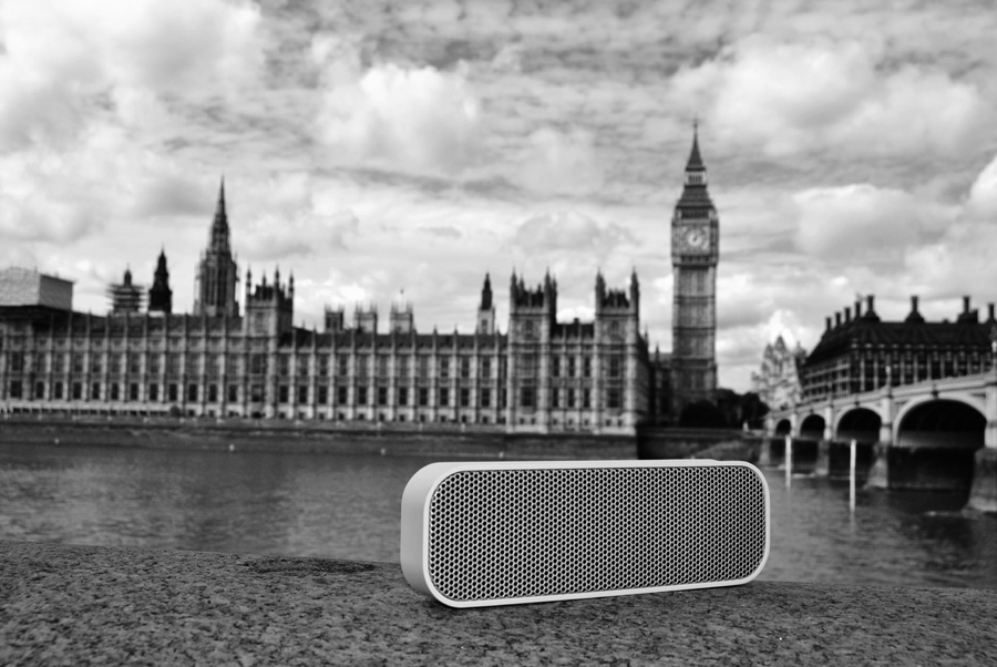 Колонка беспроводная aGROOVE белая KREAFUNK KFDZ51 - Вид №4