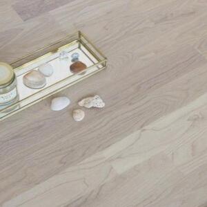 Паркетная доска Amber Wood Retro Ваниль Ясень Рустик с брашью (Текстурированная) 1860х183 мм.