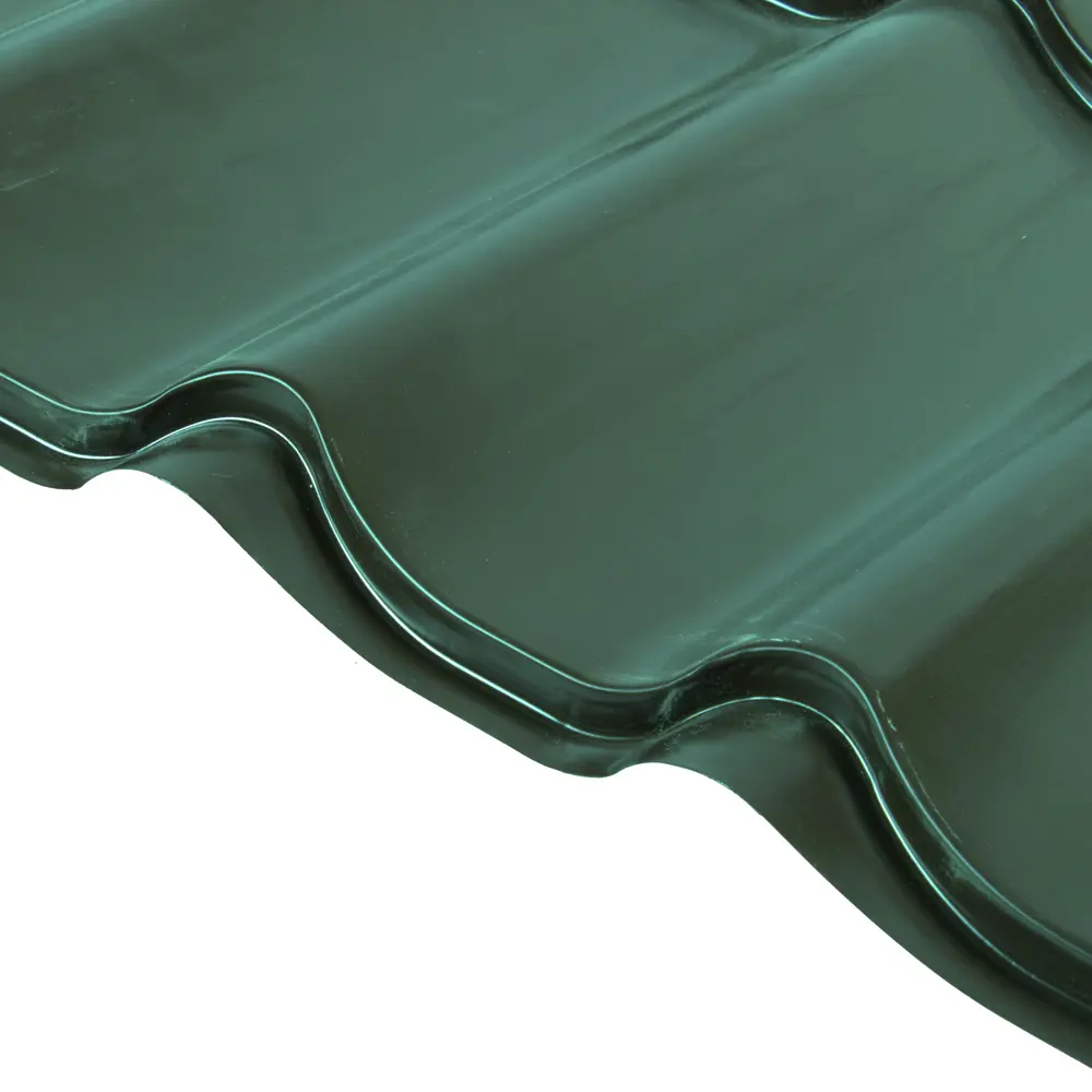 Металлочерепица 0.5 мм 1180x500 мм RAL 6005 зеленый 89337254 STLM-2052730 Santreyd 