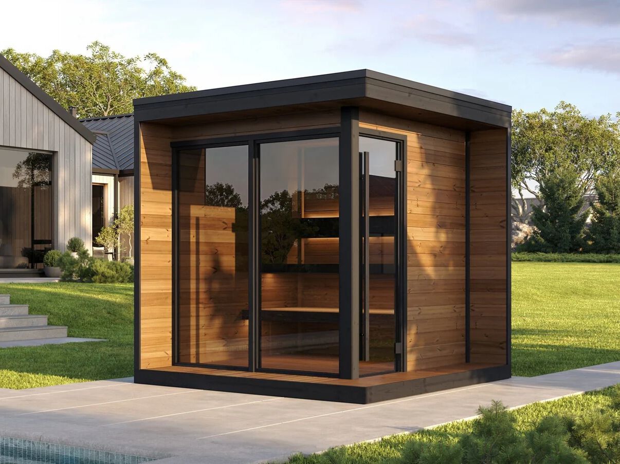 Деревянная сауна на открытом воздухе Saunamo Hiki ARCH-00130339