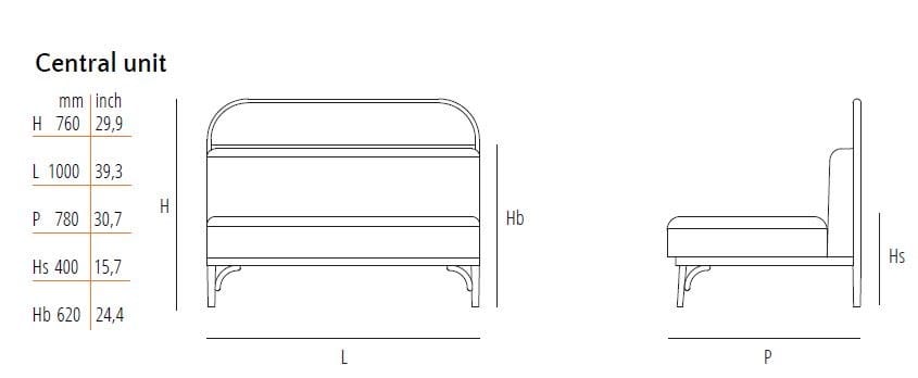 Модульный диван Wiener GTV Design ARCH-00117455 - Вид №10