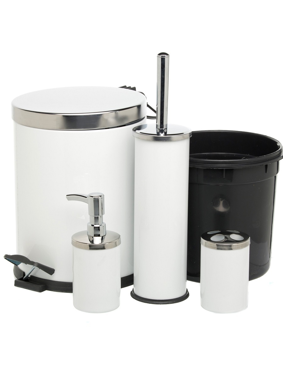 Набор аксессуаров для ванны Nebula 4Set White NAVAKO 11113 - Вид №2