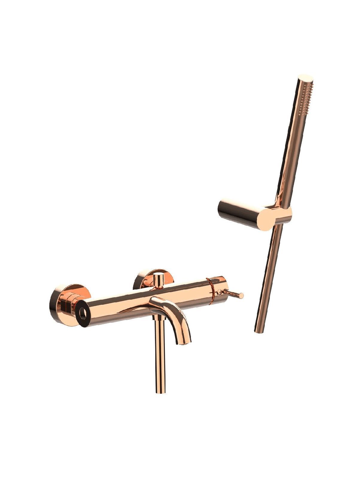 Внешний смеситель для ванны с ручным душем Rubinetterie Frattini Pepe XL ARCH-00058407 - Вид №6