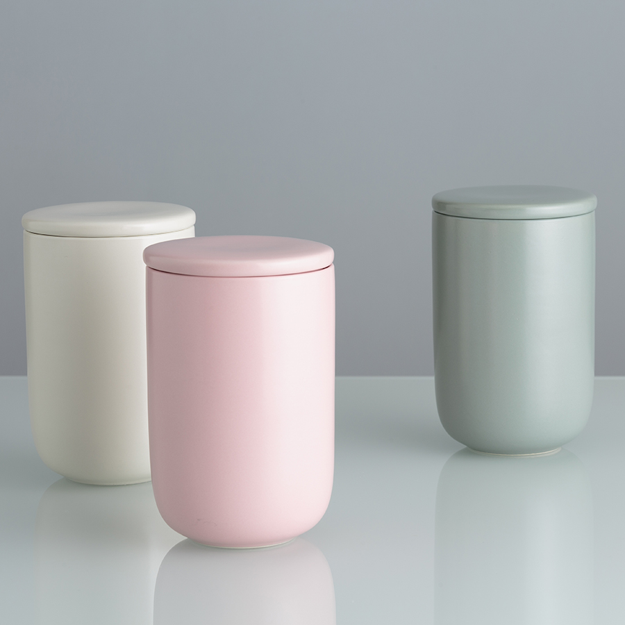 Емкость для хранения серая 15х10 см Classic MASON CASH  00-3894864 Серый  - Вид №2