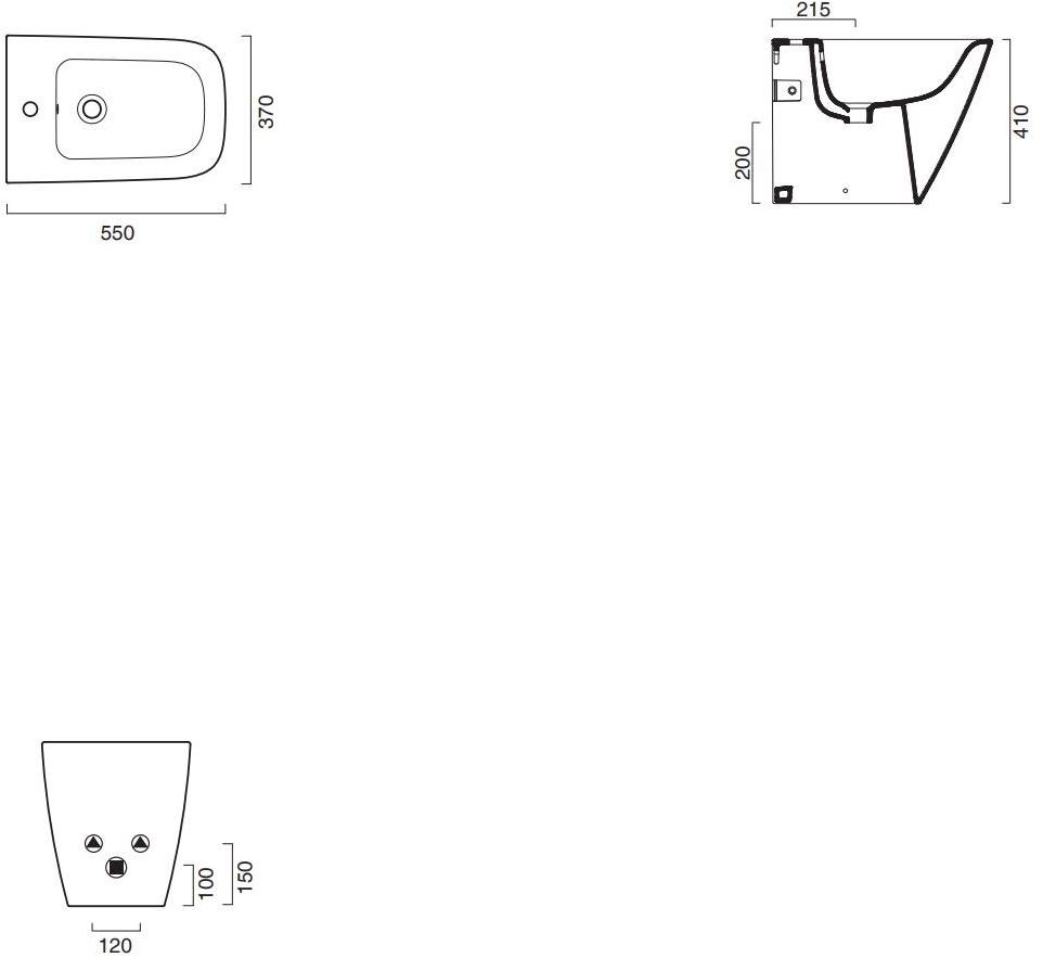 Биде подвесное Green AXA ONE Santreyd sun-id-1447852 - Вид №7