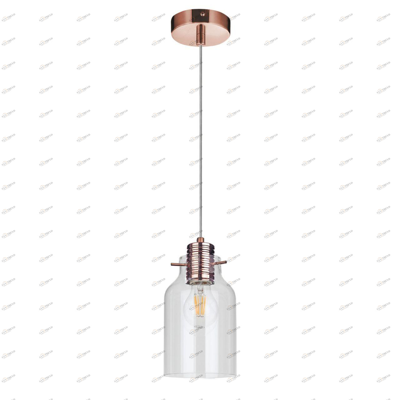 Дизайнерский подвесной светильник Spot Light Alessandro 1760113 SPOT LIGHT ALESSANDRO 105322 Медь