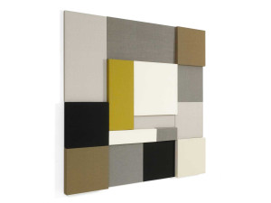 Акустическая панель из бумажной пряжи