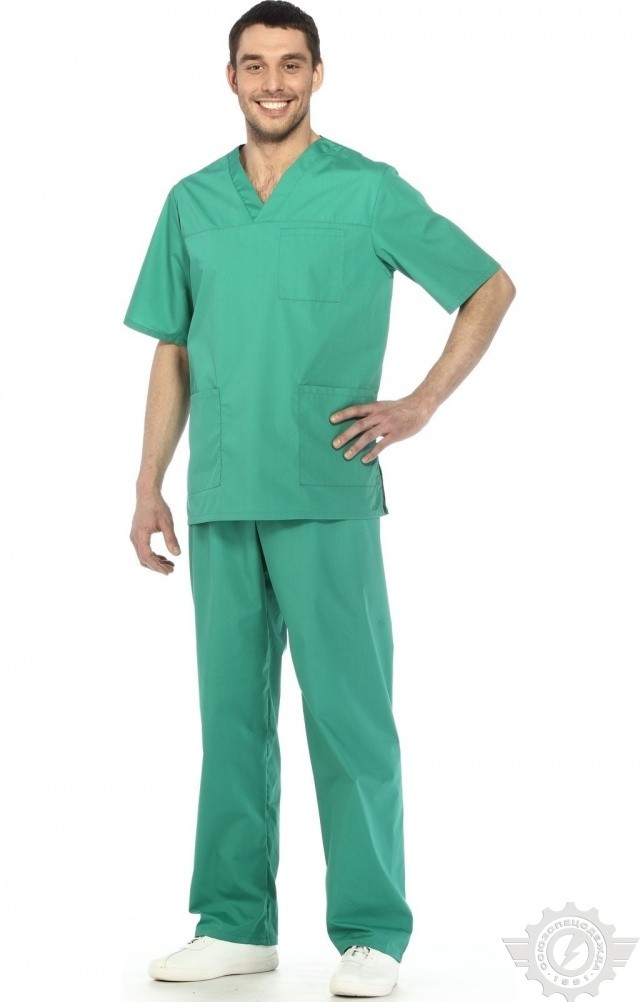 66146 Костюм "Спец" зеленый  Медицинская одежда  размер 44-46/170-176 Спецодежда  - Вид №9