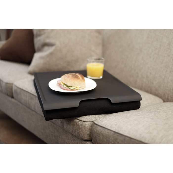 Подставка с пластиковым подносом Laptray черная Bosign 261361 - Вид №4