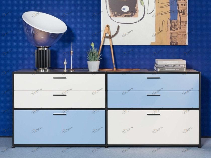 Bosse Низкомодульный офисный шкаф для хранения из металла Black edition sun-id-1368110