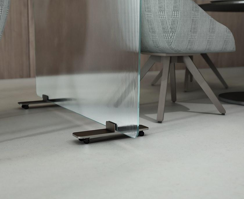 Glas Italia Отдельностоящая офисная перегородка из закаленного стекла sun-id-1356629 - Вид №1